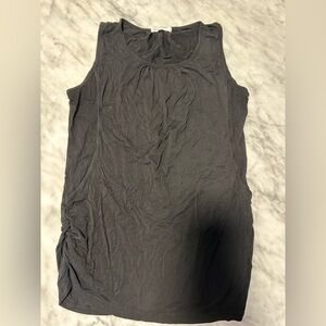 Women's Black Sleeveless nursing top